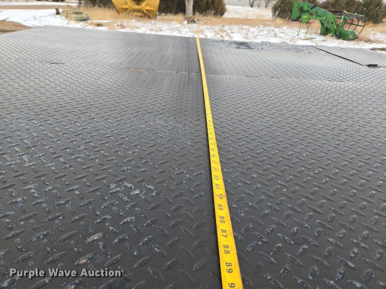 image for item ER5184 1992 Trail-Eze 5549-1329WS double drop deck hydraulic tail equipment trailer