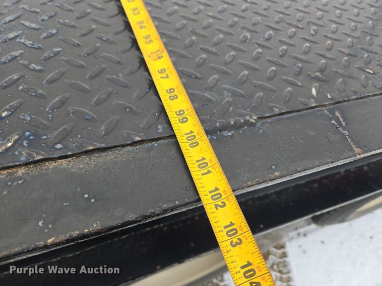 image for item ER5184 1992 Trail-Eze 5549-1329WS double drop deck hydraulic tail equipment trailer