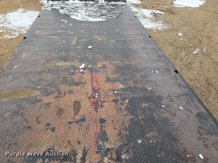 image for item ER5184 1992 Trail-Eze 5549-1329WS double drop deck hydraulic tail equipment trailer