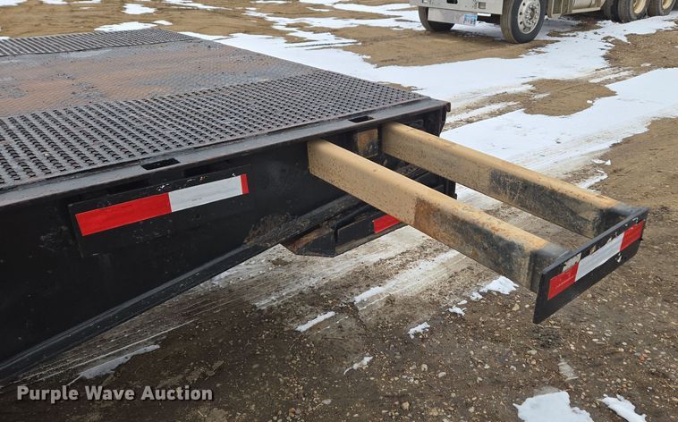 image for item ER5184 1992 Trail-Eze 5549-1329WS double drop deck hydraulic tail equipment trailer