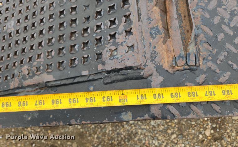 image for item ER5184 1992 Trail-Eze 5549-1329WS double drop deck hydraulic tail equipment trailer