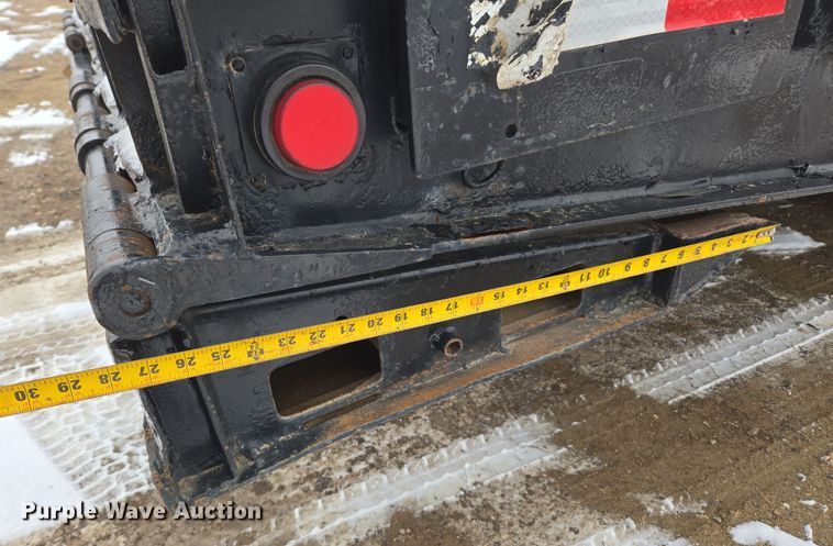 image for item ER5184 1992 Trail-Eze 5549-1329WS double drop deck hydraulic tail equipment trailer