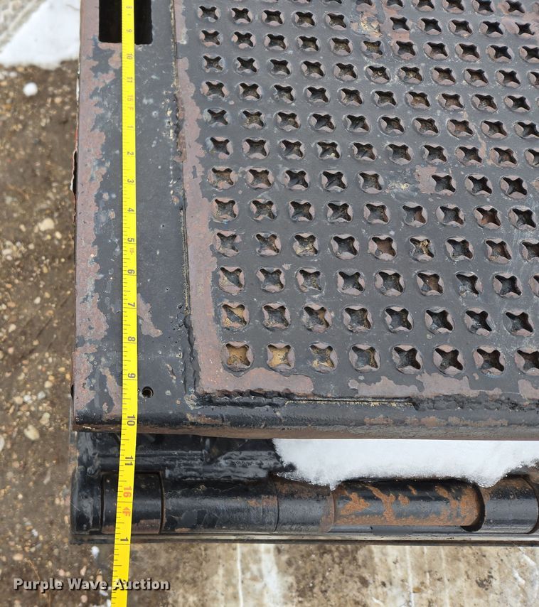 image for item ER5184 1992 Trail-Eze 5549-1329WS double drop deck hydraulic tail equipment trailer