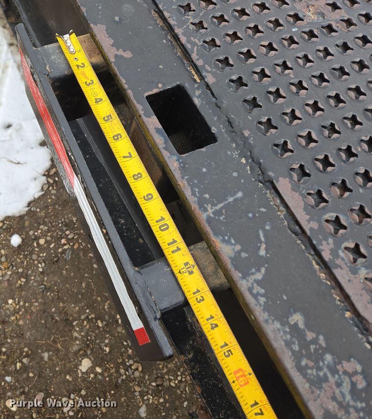 image for item ER5184 1992 Trail-Eze 5549-1329WS double drop deck hydraulic tail equipment trailer