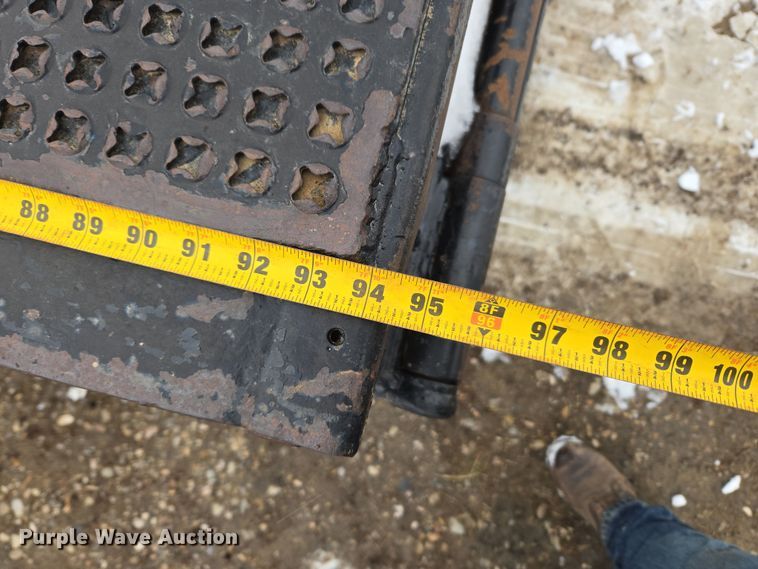 image for item ER5184 1992 Trail-Eze 5549-1329WS double drop deck hydraulic tail equipment trailer