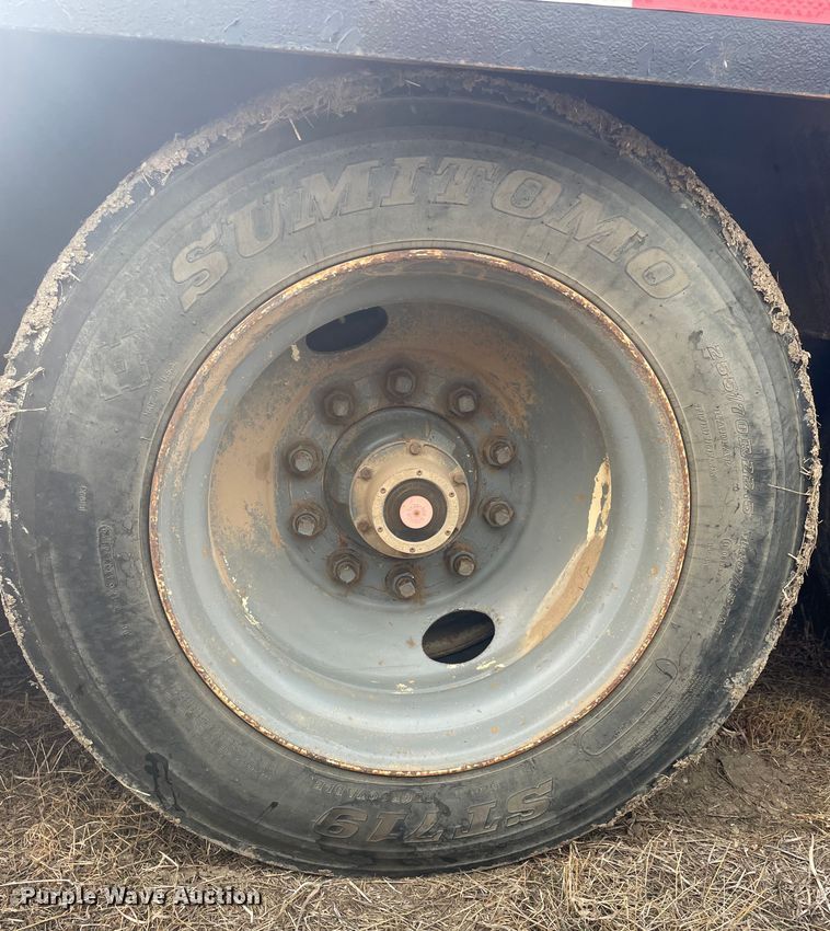 image for item ER5184 1992 Trail-Eze 5549-1329WS double drop deck hydraulic tail equipment trailer