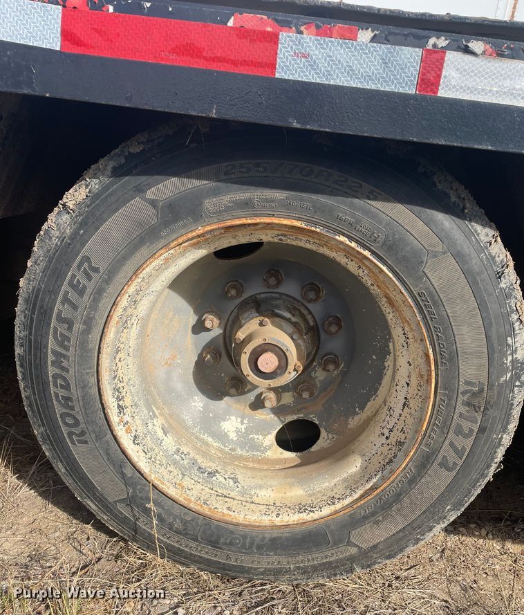 image for item ER5184 1992 Trail-Eze 5549-1329WS double drop deck hydraulic tail equipment trailer