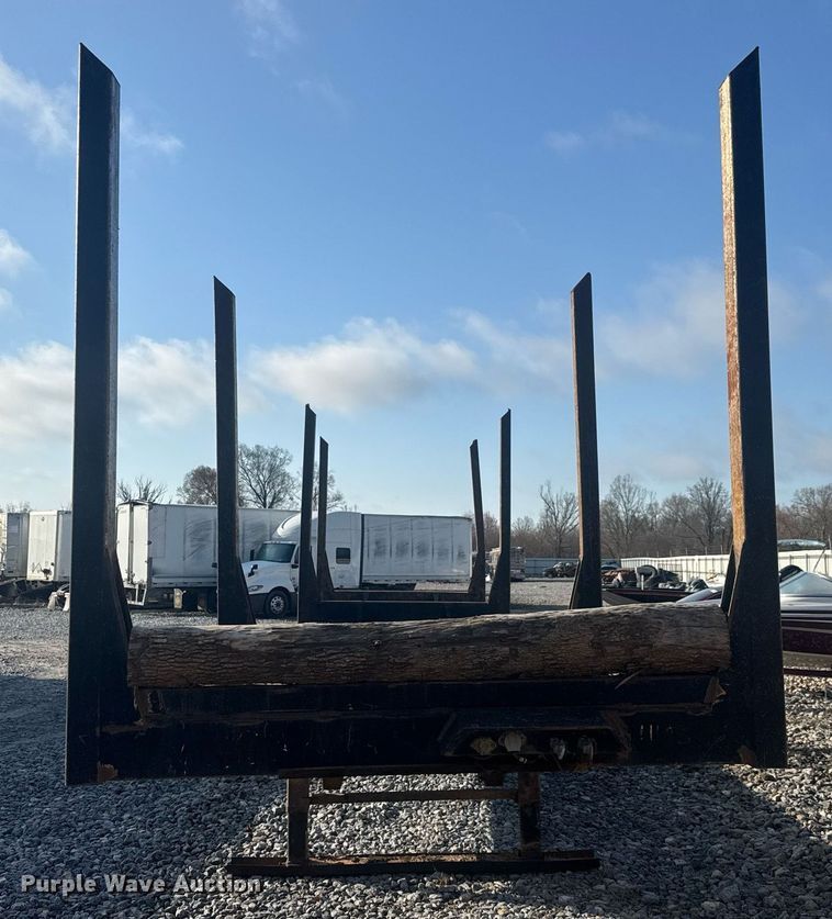 image for item YA0266 2012 McLendon log trailer