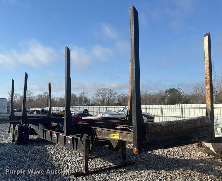 image for item YA0266 2012 McLendon log trailer