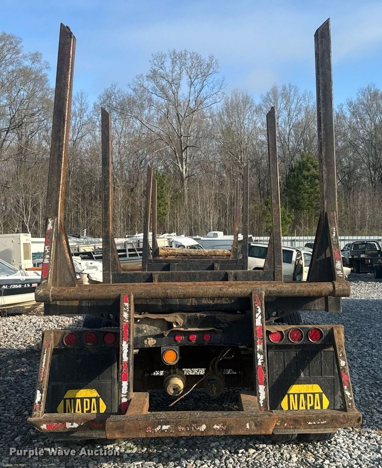 image for item YA0266 2012 McLendon log trailer