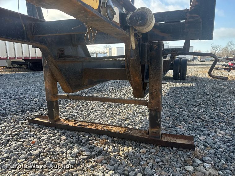 image for item YA0266 2012 McLendon log trailer