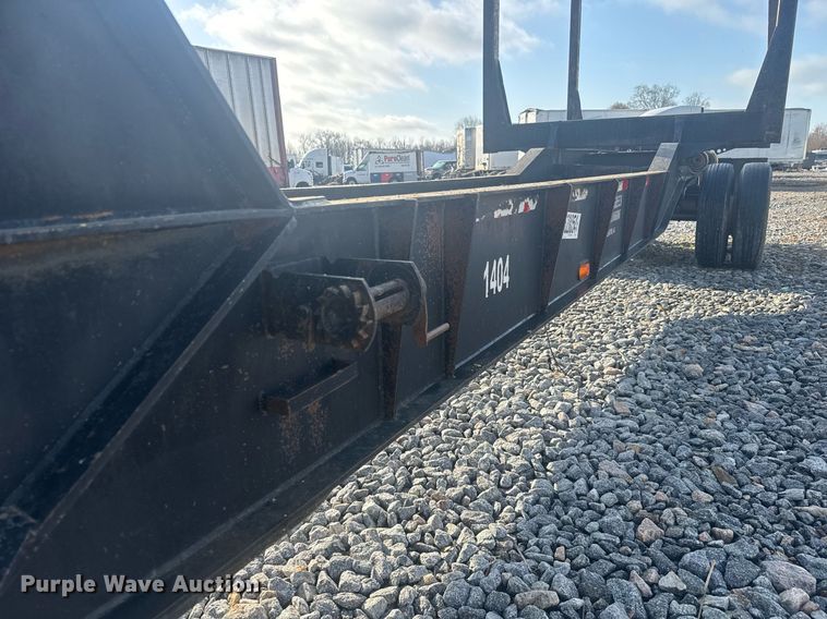 image for item YA0266 2012 McLendon log trailer