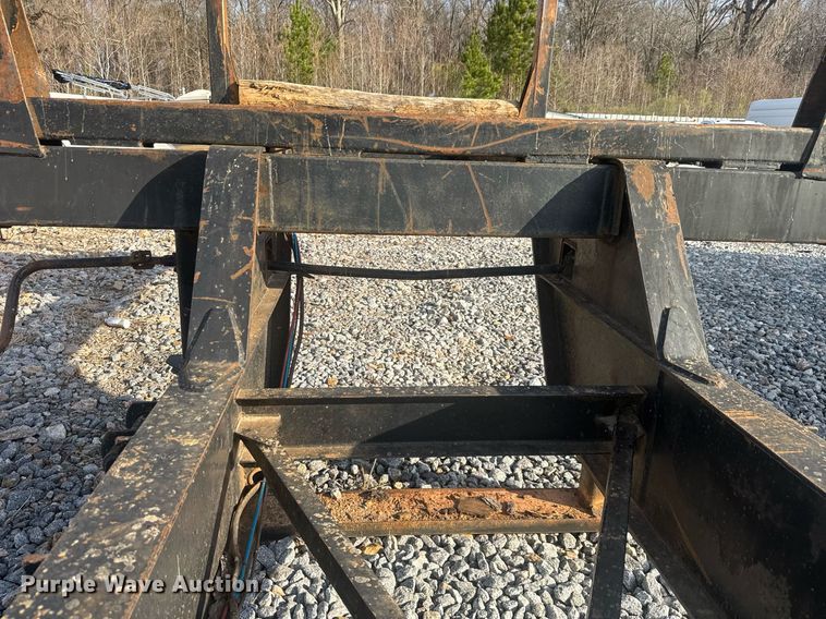 image for item YA0266 2012 McLendon log trailer