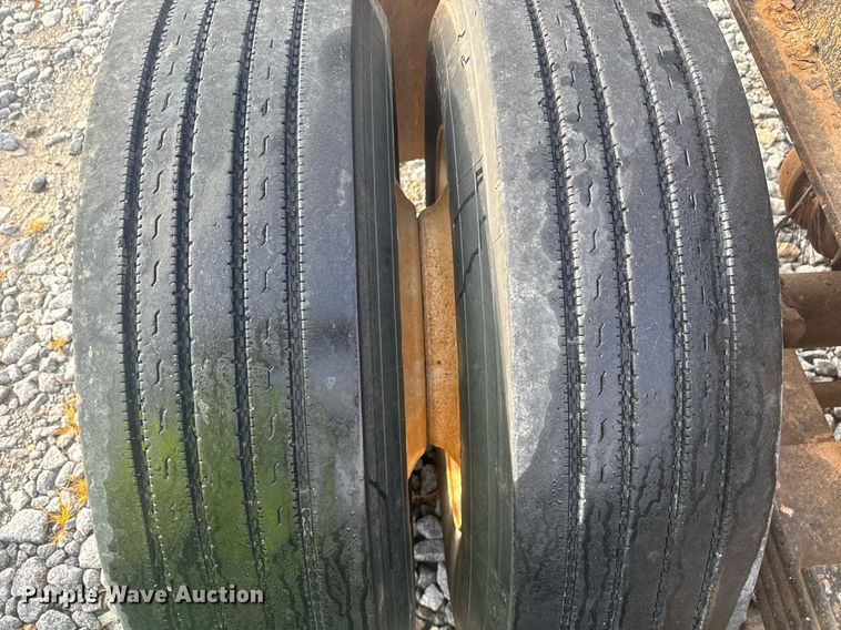 image for item YA0266 2012 McLendon log trailer