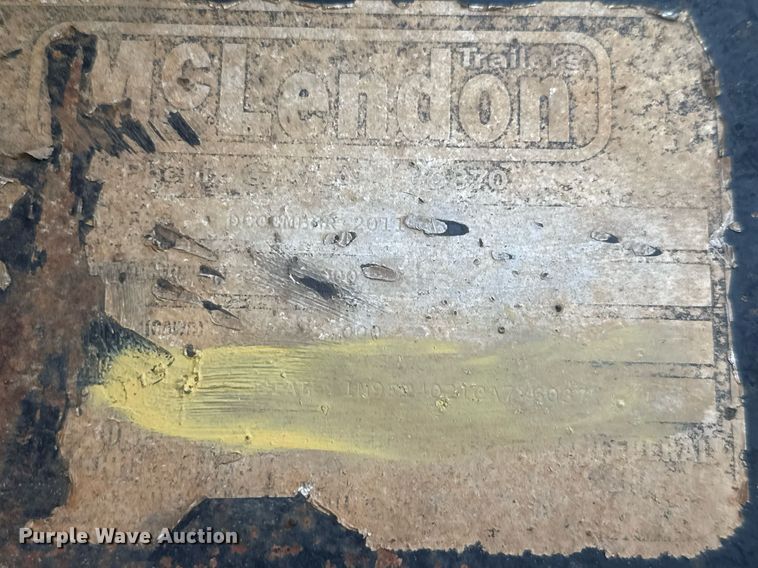 image for item YA0266 2012 McLendon log trailer