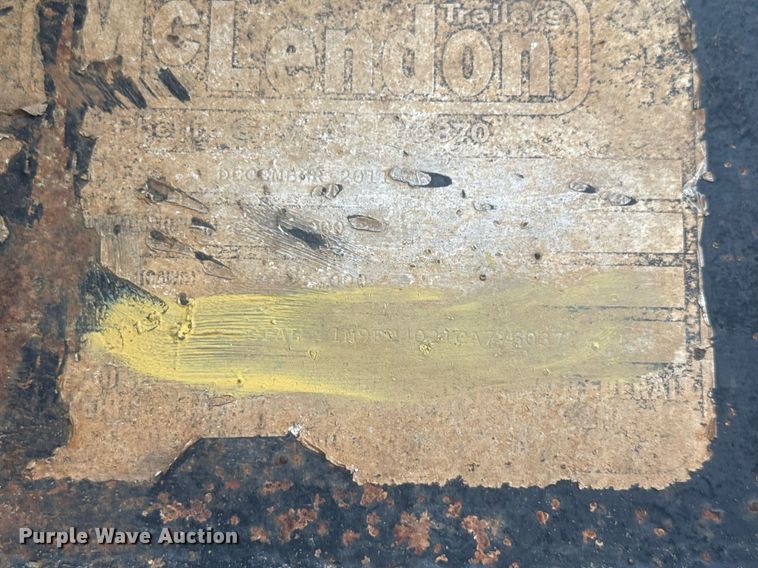 image for item YA0266 2012 McLendon log trailer