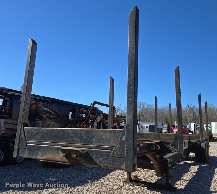 image for item YA0345 2018 Magnolia Bolster log trailer
