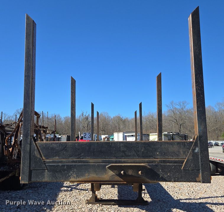 image for item YA0345 2018 Magnolia Bolster log trailer