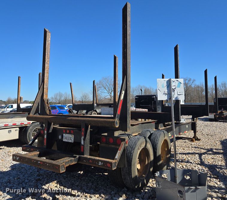 image for item YA0345 2018 Magnolia Bolster log trailer