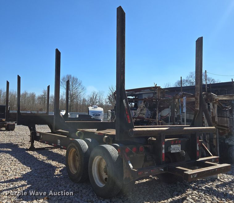 image for item YA0345 2018 Magnolia Bolster log trailer