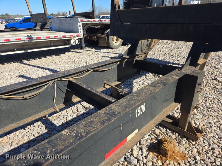 image for item YA0345 2018 Magnolia Bolster log trailer