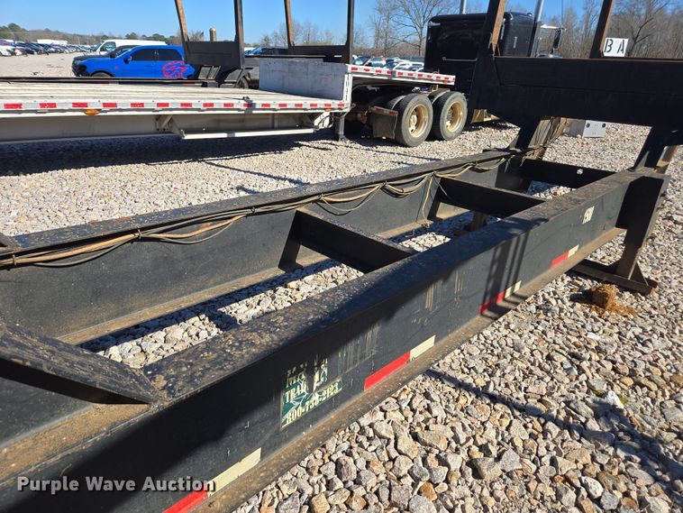 image for item YA0345 2018 Magnolia Bolster log trailer