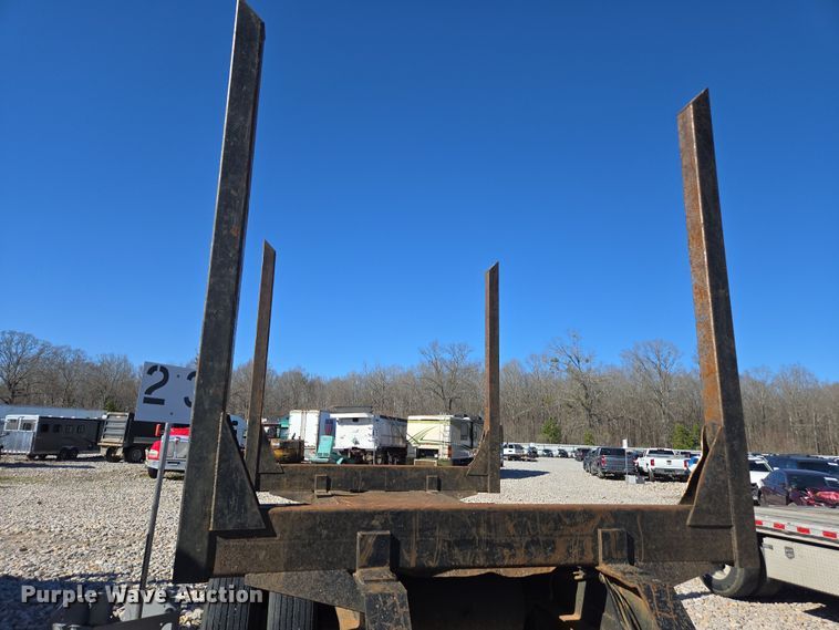 image for item YA0345 2018 Magnolia Bolster log trailer