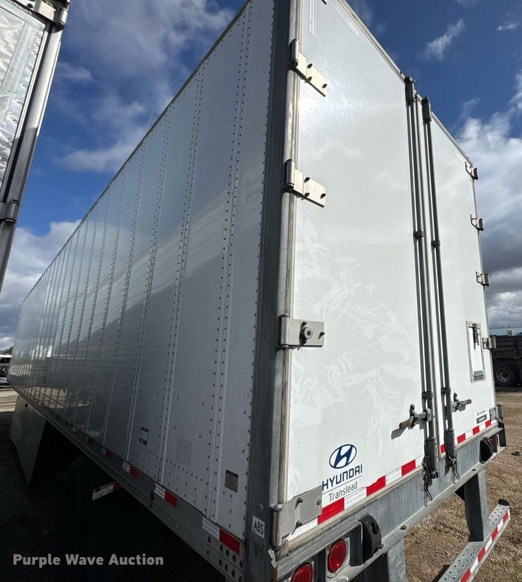 image for item YA0362 2017 Hyundai Translead VC2530152-AJS dry van trailer
