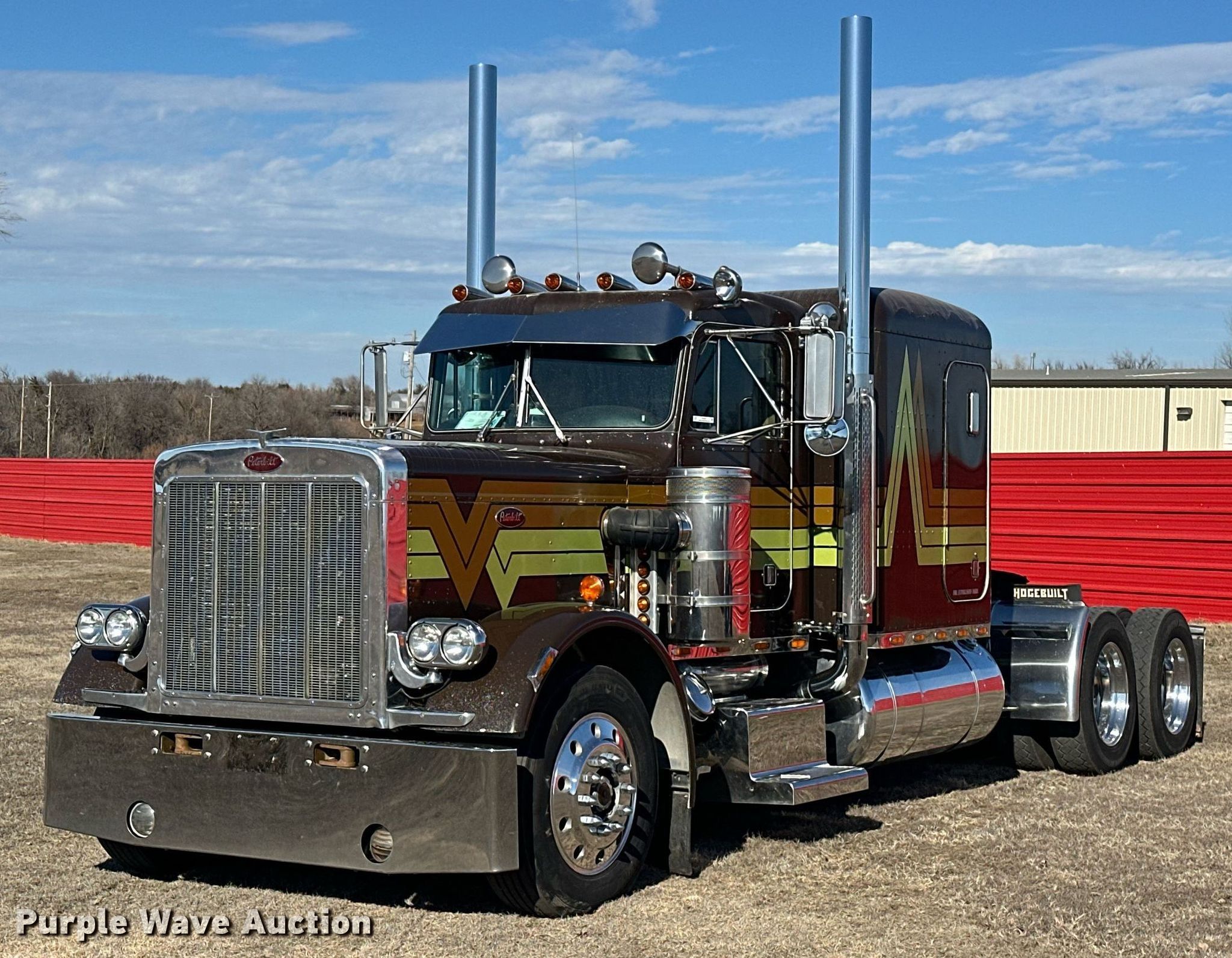 1987 Peterbilt 359 semi truck in Guthrie, OK | Item EK0391