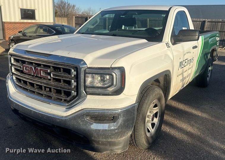 image for item DE2142 2018 GMC Sierra 1500 pickup truck