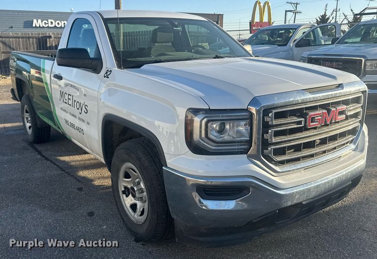image for item DE2142 2018 GMC Sierra 1500 pickup truck