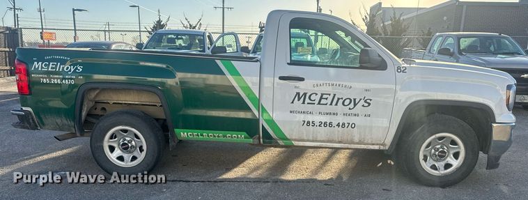 image for item DE2142 2018 GMC Sierra 1500 pickup truck