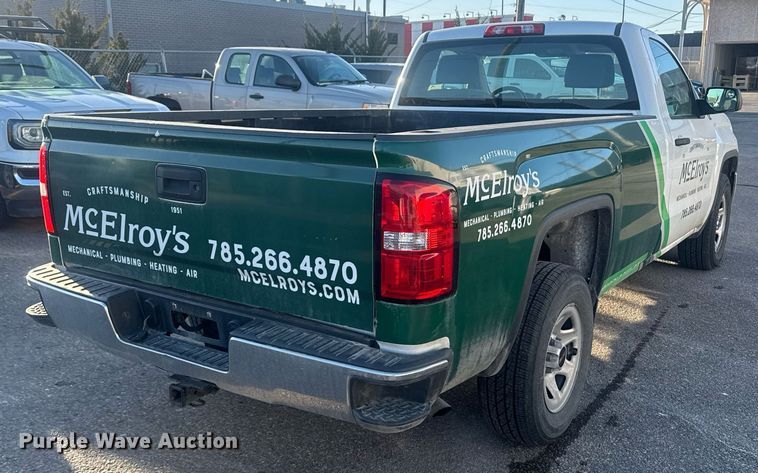 image for item DE2142 2018 GMC Sierra 1500 pickup truck