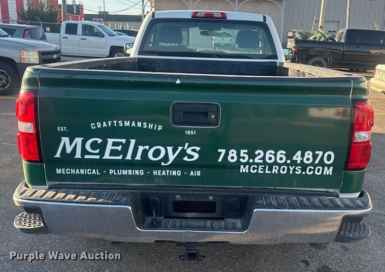 image for item DE2142 2018 GMC Sierra 1500 pickup truck