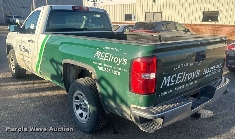 image for item DE2142 2018 GMC Sierra 1500 pickup truck