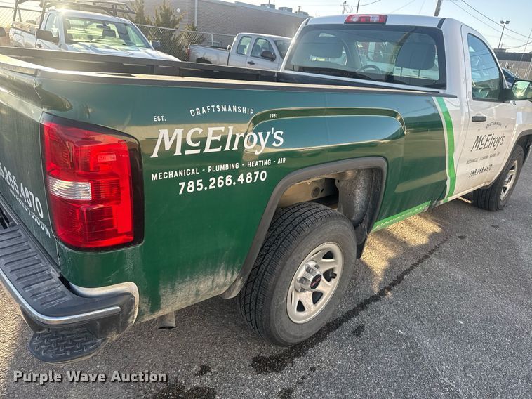 image for item DE2142 2018 GMC Sierra 1500 pickup truck