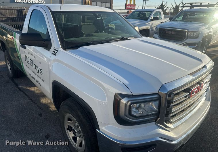 image for item DE2142 2018 GMC Sierra 1500 pickup truck