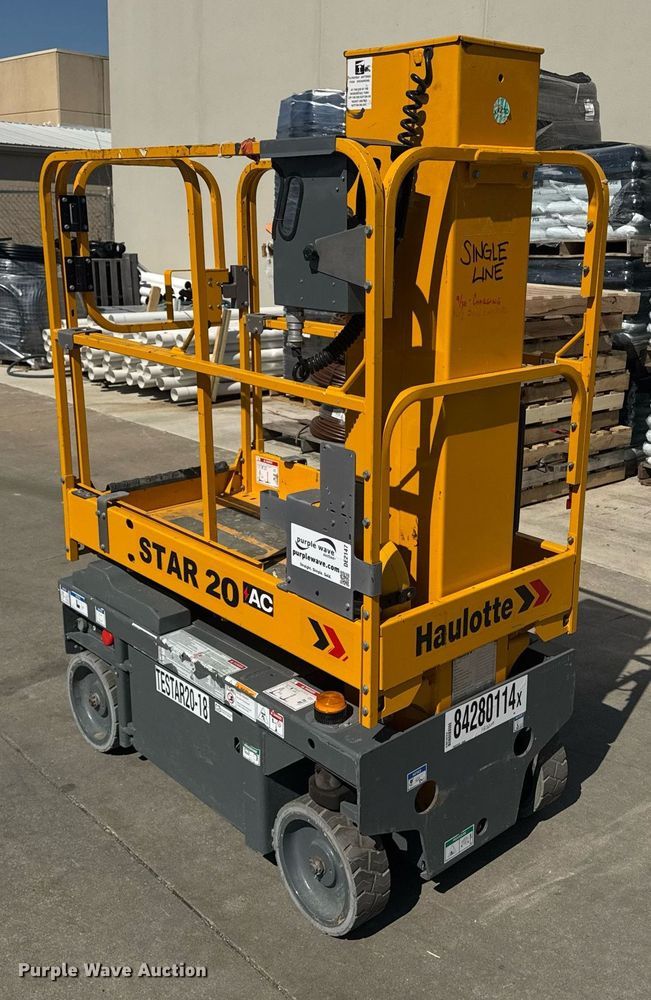 image for item DE2147 2019 Haulotte Star 20 scissor lift