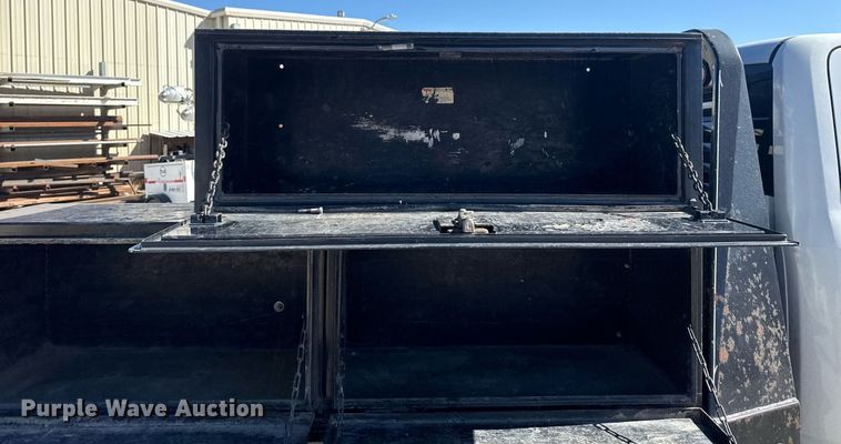 image for item DM5610 2012 Dodge Ram 5500HD Crew Cab flatbed truck