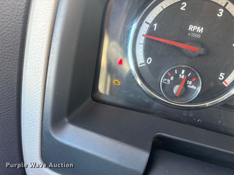 image for item DM5610 2012 Dodge Ram 5500HD Crew Cab flatbed truck