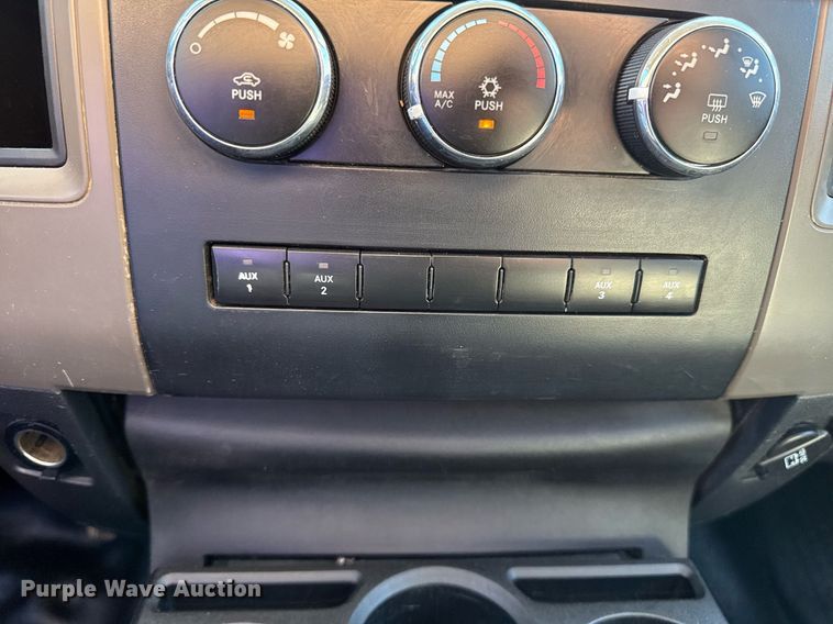 image for item DM5610 2012 Dodge Ram 5500HD Crew Cab flatbed truck