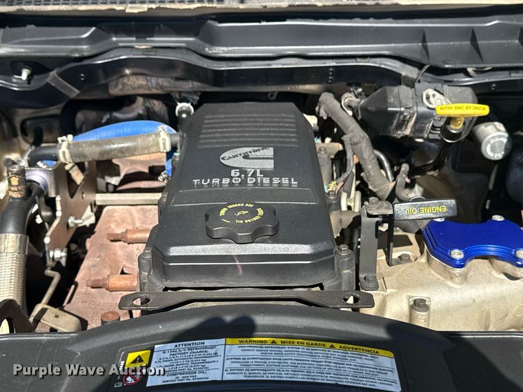 image for item DM5610 2012 Dodge Ram 5500HD Crew Cab flatbed truck