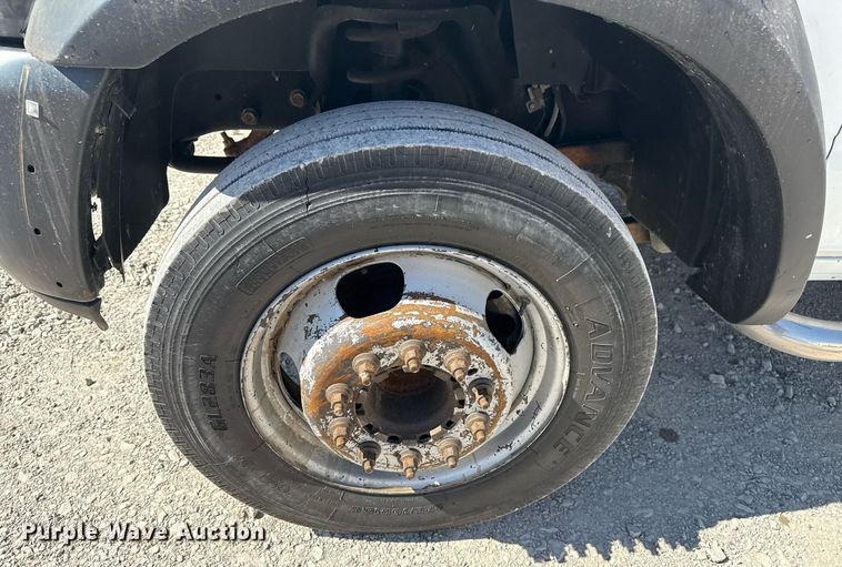 image for item DM5610 2012 Dodge Ram 5500HD Crew Cab flatbed truck