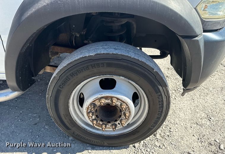 image for item DM5610 2012 Dodge Ram 5500HD Crew Cab flatbed truck