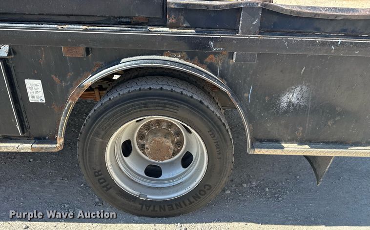 image for item DM5610 2012 Dodge Ram 5500HD Crew Cab flatbed truck