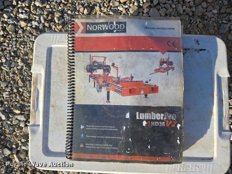 image for item DP6205 Norwood LumberPro HD36V2 sawmill
