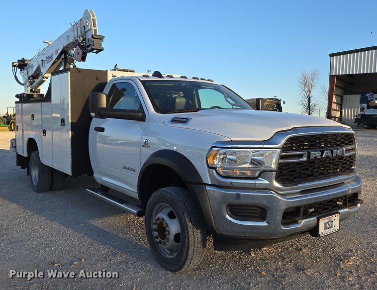 image for item DP6213 2020 Dodge Ram 5500 utility / service truck