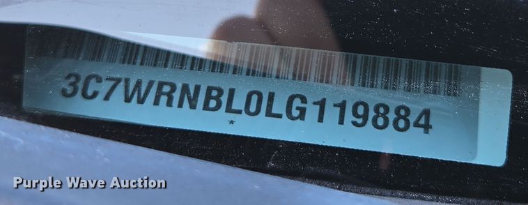 image for item DP6213 2020 Dodge Ram 5500 utility / service truck