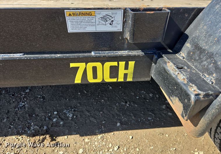 image for item DS3655 2019 Big Tex 70CH-18BK utility trailer