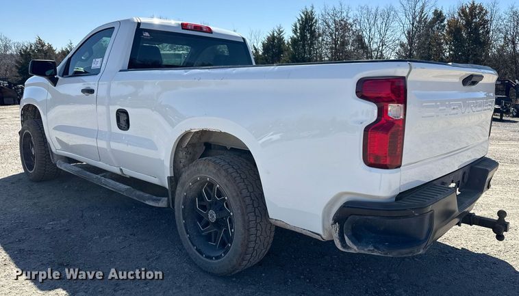 image for item DS3658 2020 Chevrolet Silverado 1500 pickup truck